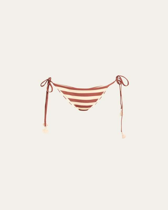 Striped Riverside Bikini Bottoms